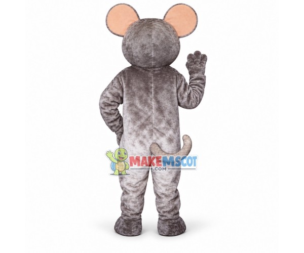 Adorable Gray Mouse Mascot Adult Costume Adorable Gray Mouse Mascot Adult Costume
