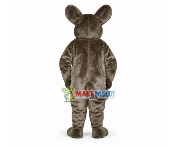 Listless Gray Mouse Mascot Adult Costume Listless Gray Mouse Mascot Adult Costume