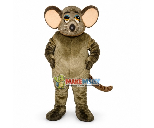 Treacherous Gray Mouse Mascot Adult Costume Treacherous Gray Mouse Mascot Adult Costume