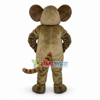 Treacherous Gray Mouse Mascot Adult Costume	