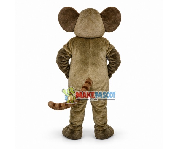 Treacherous Gray Mouse Mascot Adult Costume Treacherous Gray Mouse Mascot Adult Costume