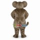 Well-behaved Gray Mouse Mascot Adult Costume Well-behaved Gray Mouse Mascot Adult Costume