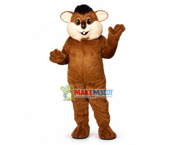 Fat Hamster Mascot Adult Costume Fat Hamster Mascot Adult Costume