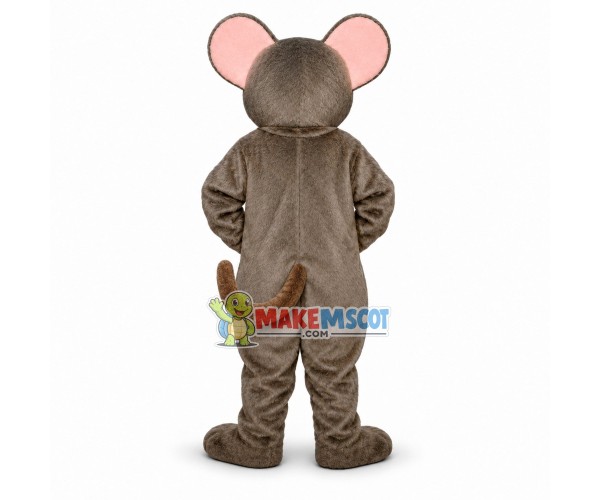 Professional Grey Mouse Mascot Adult Costume Professional Grey Mouse Mascot Adult Costume