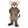 Professional Grey Mouse Mascot Adult Costume	