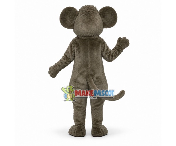Funny Cartoon Grey Mouse Mascot Costume Funny Cartoon Grey Mouse Mascot Costume
