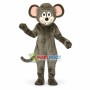 Funny Cartoon Grey Mouse Mascot Costume	