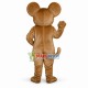 Friendly Gray Mouse Mascot Costume Friendly Gray Mouse Mascot Costume
