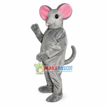 Grey Rat Mascot Costume Grey Rat Mascot Costume