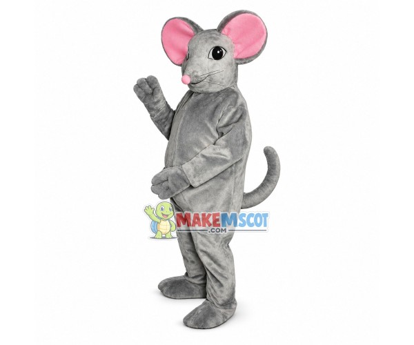 Grey Rat Mascot Costume Grey Rat Mascot Costume