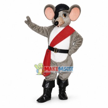 Pirate Mouse Mascot Costume