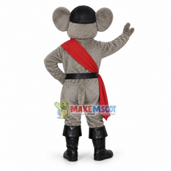 Pirate Mouse Mascot Costume Pirate Mouse Mascot Costume