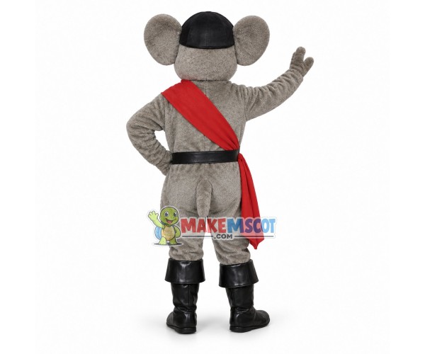 Pirate Mouse Mascot Costume Pirate Mouse Mascot Costume