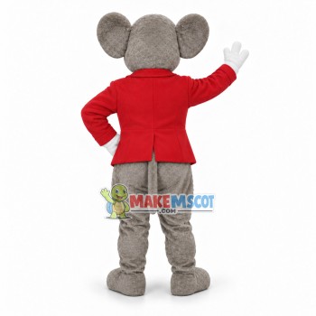 Gentleman Mouse Mascot Costume Gentleman Mouse Mascot Costume