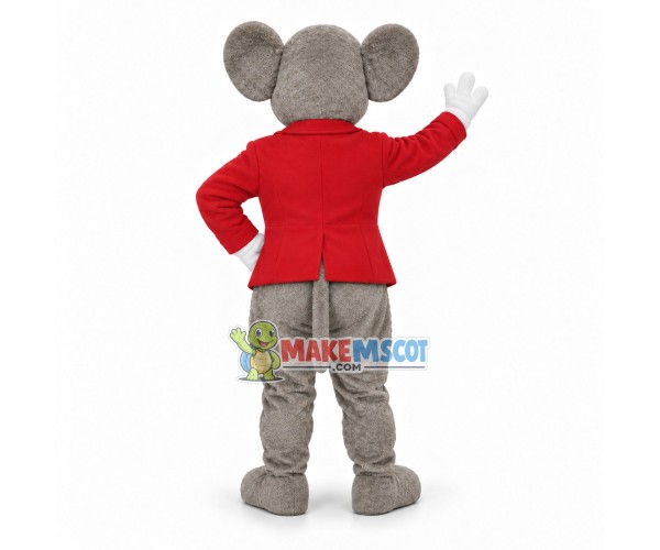 Gentleman Mouse Mascot Costume Gentleman Mouse Mascot Costume