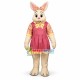 Pretty White Bunny Girl Mascot Costume Suit Fancy Dress Pretty White Bunny Girl Mascot Costume Suit Fancy Dress