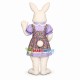 Lovely White Bunny Girl Mascot Costume Suit Fancy Dress Lovely White Bunny Girl Mascot Costume Suit Fancy Dress