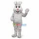 Adult Plush Gray Bunny Mascot Costume Adult Plush Gray Bunny Mascot Costume