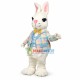 Mr. White Rabbit Mascot Costume Suit Fancy Dress