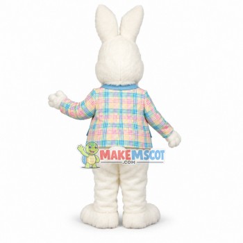 Mr. White Rabbit Mascot Costume Suit Fancy Dress Mr. White Rabbit Mascot Costume Suit Fancy Dress