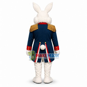 Marquis de Lafayette Bunny Mascot Costume Marquis de Lafayette Bunny Mascot Costume