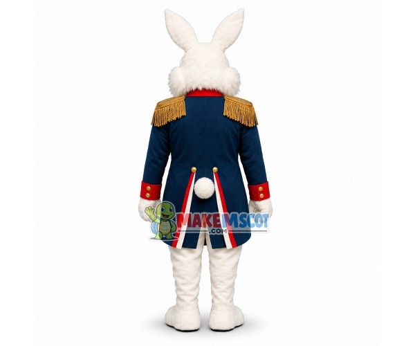Marquis de Lafayette Bunny Mascot Costume Marquis de Lafayette Bunny Mascot Costume