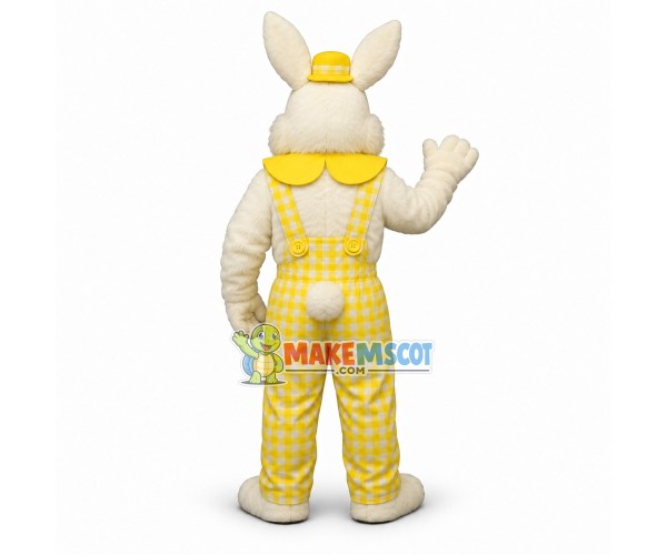 Easter Eggbert Bunny Mascot Costume Easter Eggbert Bunny Mascot Costume