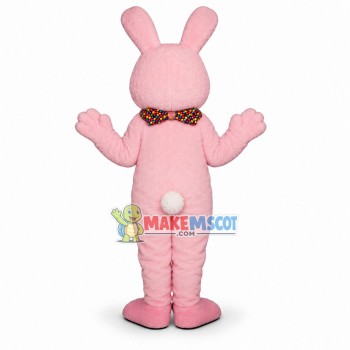 Pink Bunny Mascot Costume For Party Pink Bunny Mascot Costume For Party