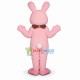 Pink Bunny Mascot Costume For Party Pink Bunny Mascot Costume For Party