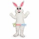 Lively White Bunny Mascot Costume Lively White Bunny Mascot Costume
