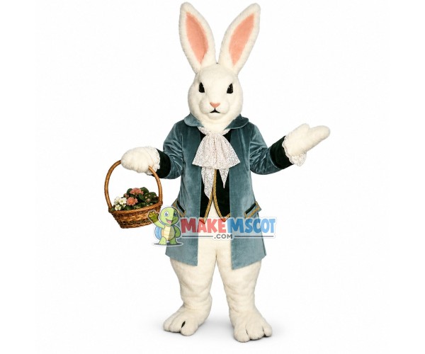 Professional Easter Bunny Mascot Costume For Adult Professional Easter Bunny Mascot Costume For Adult