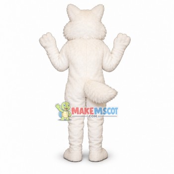 Arctic Fox Mascot Costume 