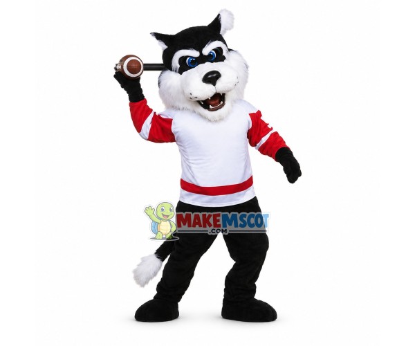 Football Bearcat Mascot Costume Football Bearcat Mascot Costume