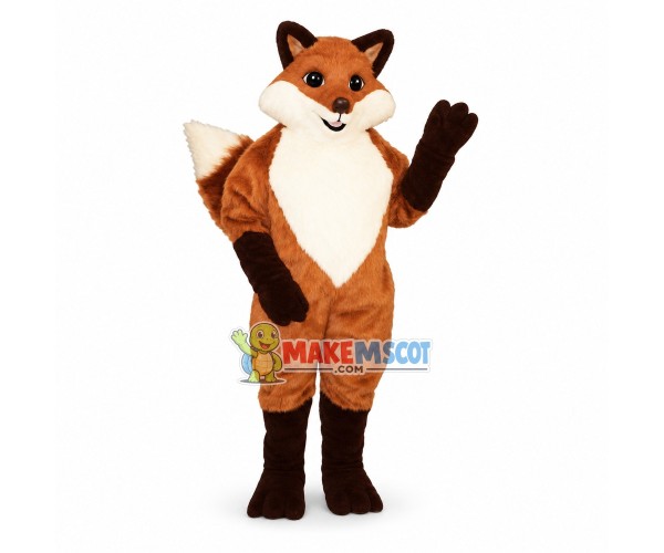Lovable Fox Mascot Costume Lovable Fox Mascot Costume