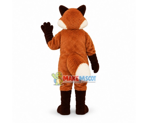 Lovable Fox Mascot Costume Lovable Fox Mascot Costume