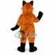 Lovable Fox Long Fur Mascot Costume Lovable Fox Long Fur Mascot Costume