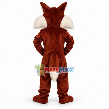 Red Fox Mascot Adult Costume Red Fox Mascot Adult Costume