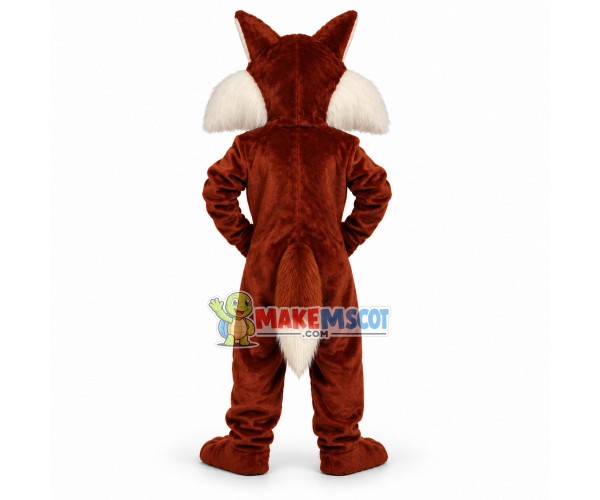 Red Fox Mascot Adult Costume Red Fox Mascot Adult Costume