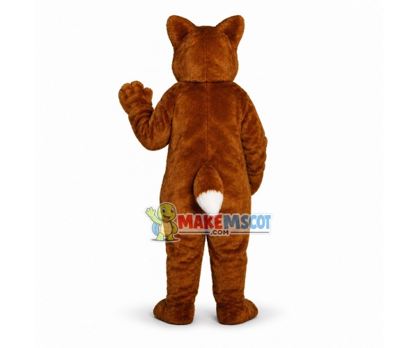 Fox Mascot Adult Costume Fox Mascot Adult Costume
