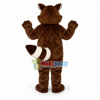 Brown Raccoon Mascot Adult Costume Brown Raccoon Mascot Adult Costume