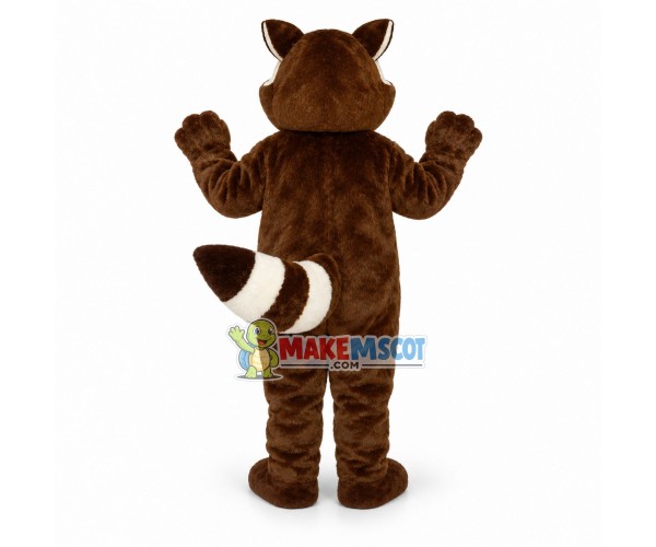 Brown Raccoon Mascot Adult Costume Brown Raccoon Mascot Adult Costume