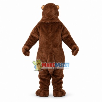Realistic Mink Mascot Costume Realistic Mink Mascot Costume