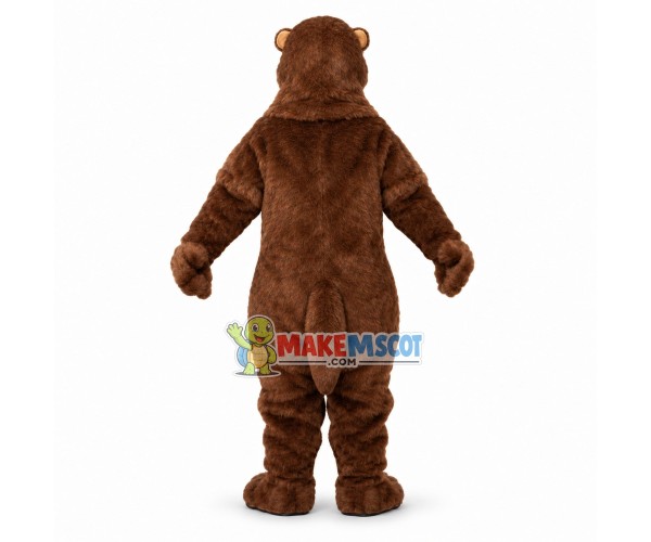 Realistic Mink Mascot Costume Realistic Mink Mascot Costume