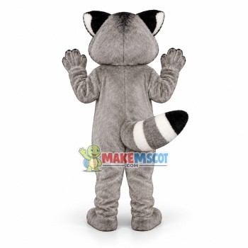 Realistic Gray Raccoon Mascot Costume For Adult Realistic Gray Raccoon Mascot Costume For Adult