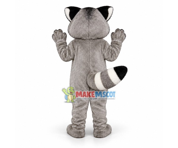 Realistic Gray Raccoon Mascot Costume For Adult Realistic Gray Raccoon Mascot Costume For Adult