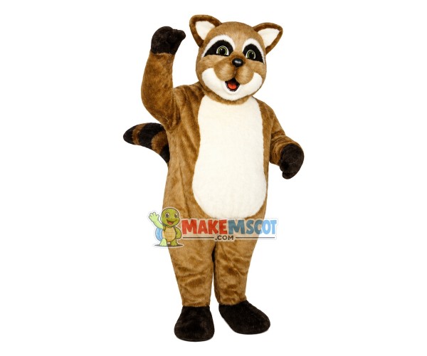 Lovely Beige Raccoon Mascot Costume For Adult Lovely Beige Raccoon Mascot Costume For Adult