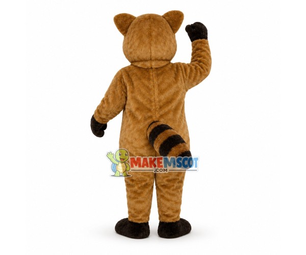 Lovely Beige Raccoon Mascot Costume For Adult Lovely Beige Raccoon Mascot Costume For Adult