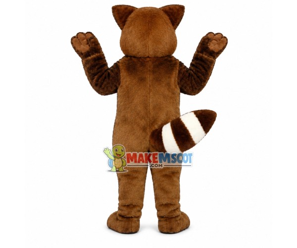 Happy Brown Raccoon Mascot Costume For Adult Happy Brown Raccoon Mascot Costume For Adult