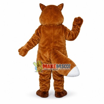 Lovely Brown Fox Mascot Costume Lovely Brown Fox Mascot Costume