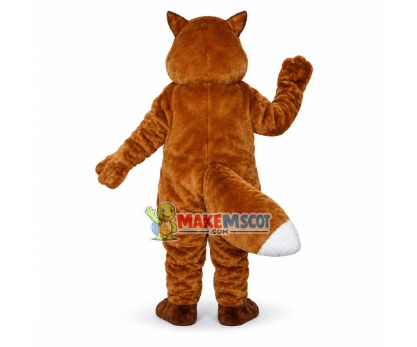 Lovely Brown Fox Mascot Costume Lovely Brown Fox Mascot Costume